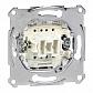Переключатель одноклавишный Schneider Electric Merten Antique/Artec MTN3116-0000 - фото №1