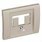 Лицевая панель Legrand Galea Life розетки TAE титановая 771442 - фото №1