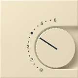 Лицевая панель Gira System 55 термостата теплого пола кремовый глянцевый 149001