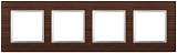Рамка 4-постовая ЭРА Elegance 14-5304-10 Б0034587