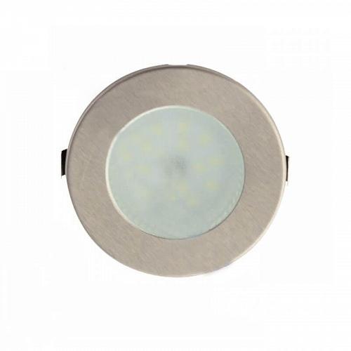 Встраиваемый светодиодный светильник Horoz Angela 2W 6400К матовый хром 016-002-0002 (HL761L)