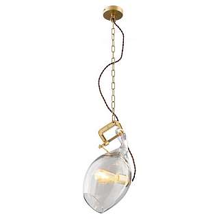 Светильники в стиле лофт латунного цвета