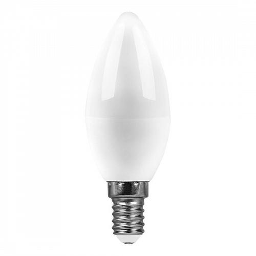 Лампа светодиодная Saffit E14 9W 6400K матовая SBC3709 55170