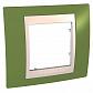 Рамка 1-постовая Schneider Electric Unica Хамелеон MGU6.002.566 - фото №1