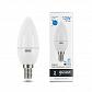 Лампа светодиодная Gauss E14 12W 6500K матовая 33132 - фото №1