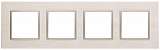 Рамка 4-постовая ЭРА Elegance 14-5204-04 Б0034560