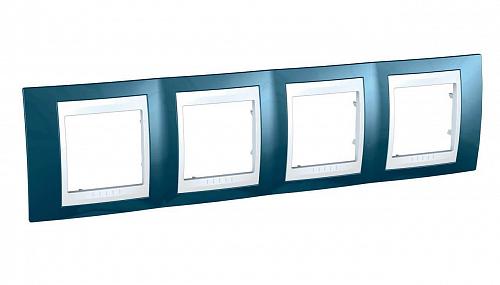 Рамка 4-постовая Schneider Electric Unica Хамелеон MGU6.008.854