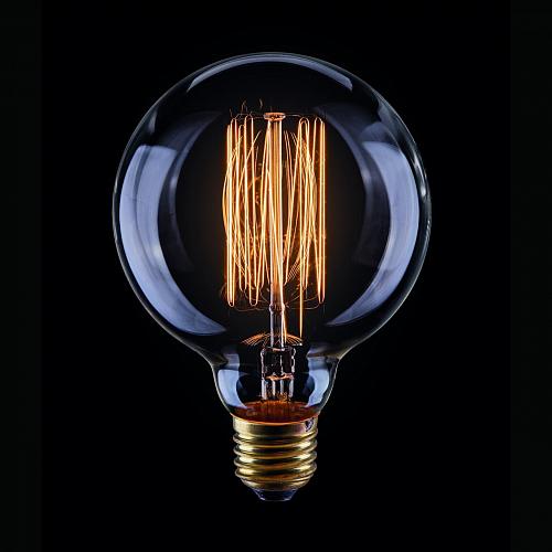 Лампа накаливания Voltega E27 60W прозрачная VG6-G95A1-60W 5923