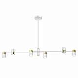 Подвесная люстра Lumien Hall Саурис LH8020/6P-WT-GD
