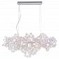Подвесной светильник Crystal Lux Deseo SP15 L1400 Silver - фото №1