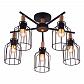 Потолочная люстра Escada 469/5PL Black - фото №1