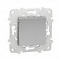 Выключатель Wiser нажимной Schneider Electric Unica New NU553730 - фото №1
