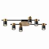 Потолочная люстра Lumien Hall Trey LH4138/6CB-BR-BK