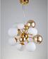 Подвесная люстра Lumina Deco Galaksida LDP 8565-10/16 GD+TEA - фото №3