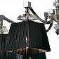 Потолочная люстра Lumien Hall Fabriano LH1055/6C-NK-BK - фото №2