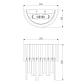 Настенный светильник Eurosvet Amantea 10122/2 хром/прозрачный хрусталь Strotskis - фото №2
