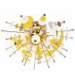 Потолочная люстра Loft IT Avenir 10137/600C Gold - фото №1