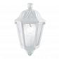 Уличный настенный светильник Ideal Lux Anna AP1 Small Bianco 120430 - фото №1