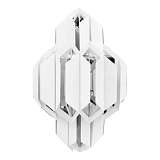 Настенный светильник Lumina Deco Piramid LDW 6021-2 WT+CHR