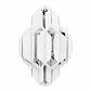 Настенный светильник Lumina Deco Piramid LDW 6021-2 WT+CHR - фото №1
