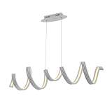 Подвесной светодиодный светильник Elvan LU-48022/1A-45W-WW-Wh