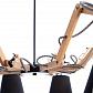 Подвесная люстра Arte Lamp Pinoccio A5700LM-8BK - фото №4