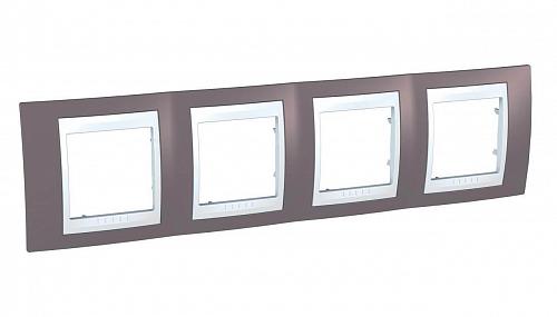 Рамка 4-постовая Schneider Electric Unica Хамелеон MGU6.008.876