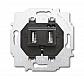 Розетка 2хUSB ABB BJE 2CKA006400A0002 - фото №1