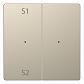 Клавиша двойная Schneider Electric Merten D-Life MTN5226-6033 - фото №1