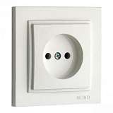 Розетка 2К Mono Electric Despina 16A 250V винтовое подключение слоновая кость 102-010022-116