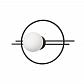 Бра Loft IT Circle 10143 Black - фото №4