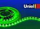 Светодиодная лента (04816) Uniel 14,4W/m 60LED/m 5050SMD зеленый 5M ULS-5050-60LED/m-10mm-IP20-DC12V-14,4W/m-5M-GREEN - фото №1