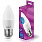 Лампа светодиодная REV C37 Е27 9W 6500K холодный белый свет свеча 32523 9 - фото №1