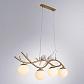 Подвесная люстра Arte Lamp Eltanin A3422SP-4GO - фото №3