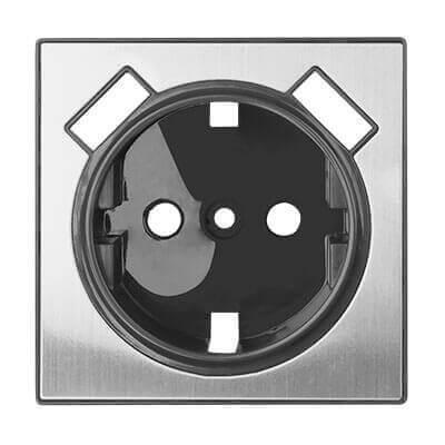 Лицевая панель Werkel розетки USB глянцевый никель WL02-USB-CP 4690389100413