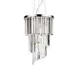 Подвесная люстра Ideal Lux Carlton SP8 Cromo 117737