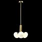 Подвесной светильник Crystal Lux ALICIA SP3 GOLD/WHITE - фото №3