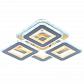 Потолочная светодиодная люстра Profit Light 8009/4 NKL A - фото №1