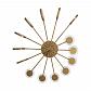 Потолочная светодиодная люстра Loft IT Megan 10164L Gold - фото №4