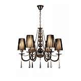 Подвесная люстра Lumina Deco Fabione LDP 1200-6 BK