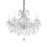 Подвесная люстра Ideal Lux Napoleon SP8 Cromo 167244