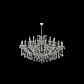 Подвесная люстра Crystal Lux Hollywood SP20+10 Chrome - фото №1