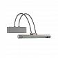 Подсветка для зеркал Ideal Lux Bow Ap D26 Nickel 005379 - фото №1