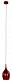 Подвесной светильник Arte Lamp Vibrant A6412SP-1RD - фото №1