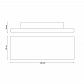 Настенный светильник Lucia Tucci Aero W205 Bianco LED - фото №2