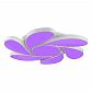 Потолочный светодиодный светильник iLedex Flower 108W WH - фото №2