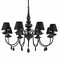 Подвесная люстра Ideal Lux Blanche SP8 Nero 111896 - фото №1