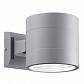 Уличный настенный светильник Ideal Lux Snif Ap1 Round Grigio 061474 - фото №1