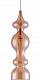 Подвесной светильник Crystal Lux Iris SP1 A Amber - фото №3