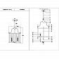 Подвесная люстра Lumien Hall Lariana LH3038/5P-A-CO-CL - фото №2